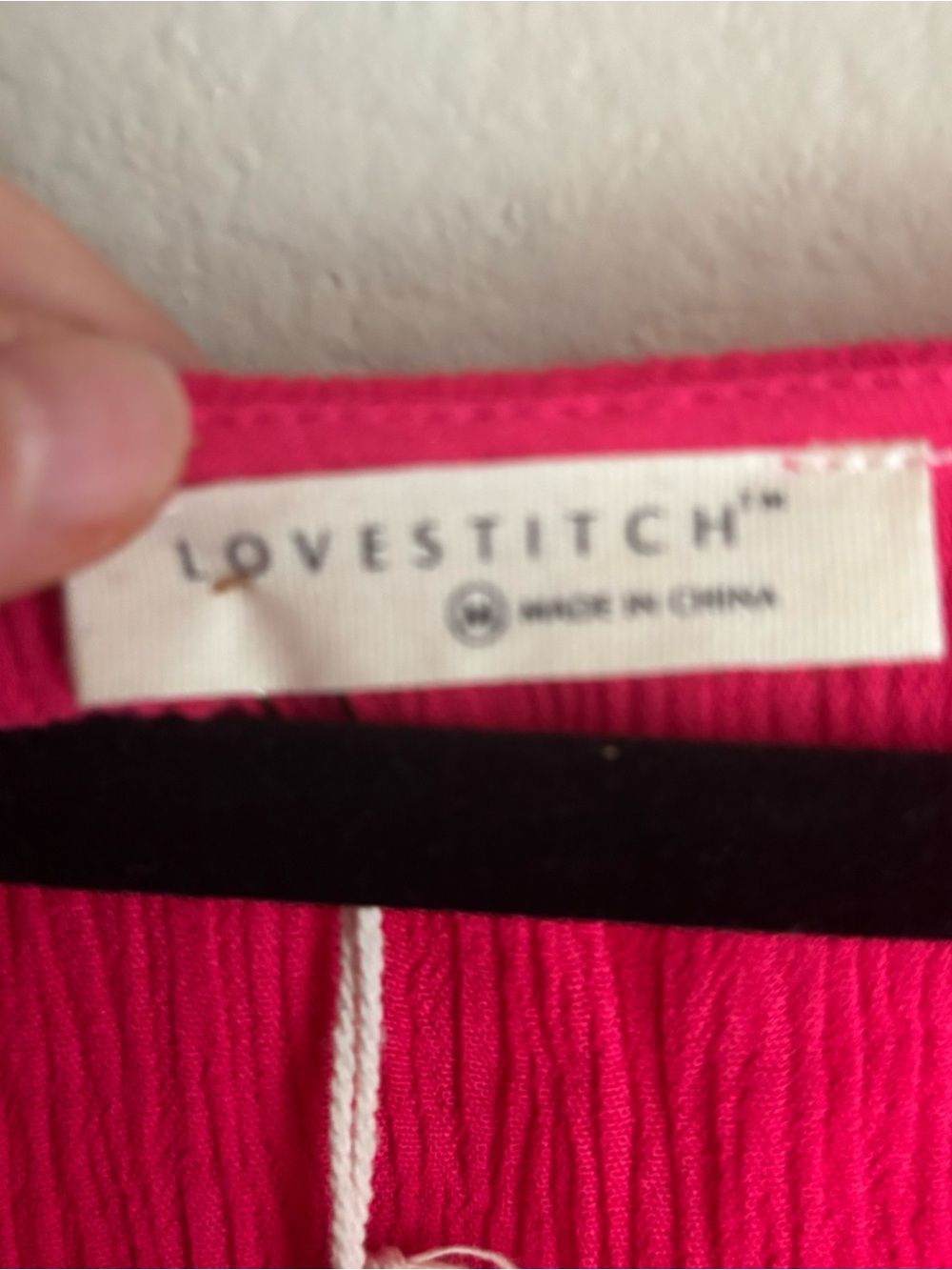 NWT Lovestitch Medium Hot Pink Knot Front Maxi Dress Boho Gauze - Picture 8 of 11
